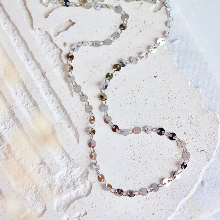 Mesa Blue - Vente Collier ras-de-cou - Tour de cou chaîne de monnaie6