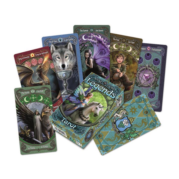 Cardshouse - Wholesale Tarot Cards - Anne Stokes Legends Tarot Cards Fournier