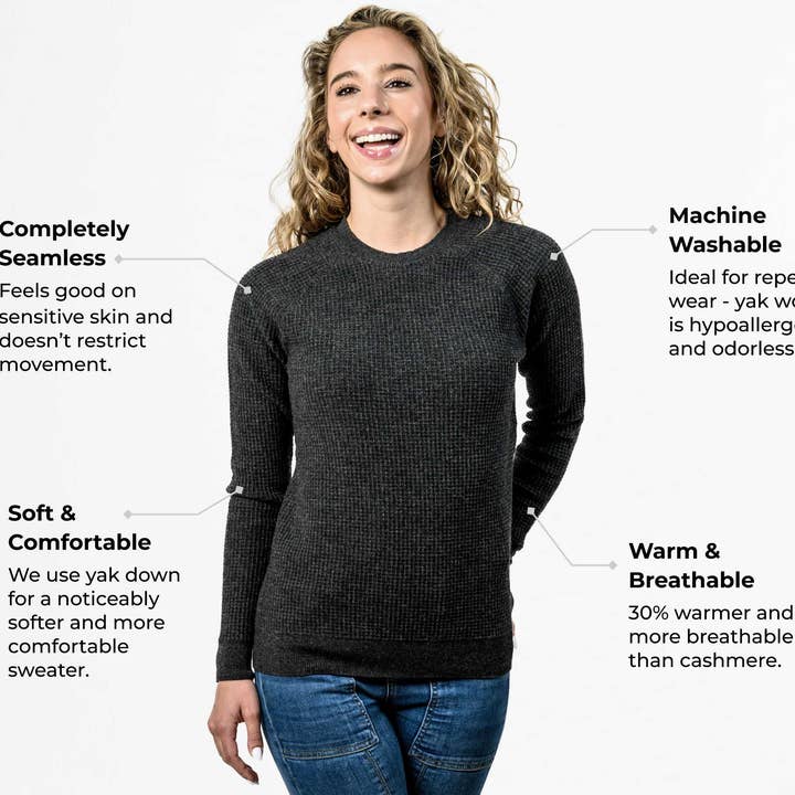 Oliver Charles - Wholesale Knit Sweater - Women's - All-Season Thermal1