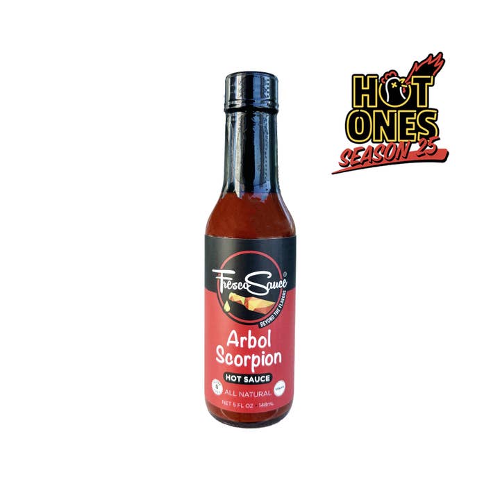 Arbol Scorpion Hot Sauce by Fresco Sauce for wholesale by Fresco Sauce