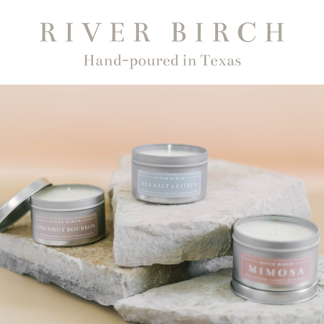 River Birch Candles - Wholesale Travel Candles - 8oz Christmas - Silver Tin Soy Candle - Winter Holiday2