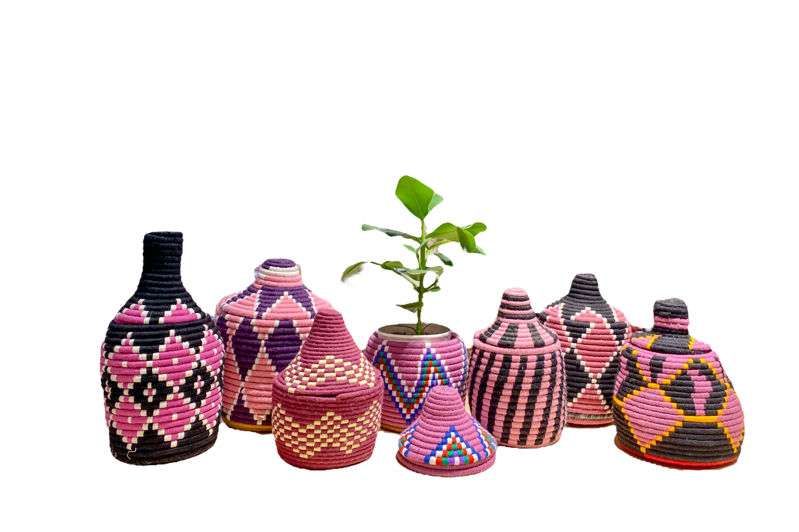 SOUK in the CITY - Vendita all'ingrosso Cestini - Piccoli cestini berberi colorati13