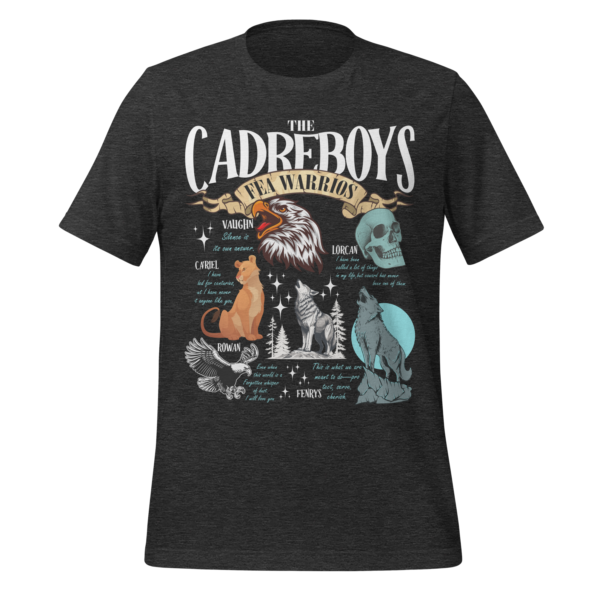 MagicMerchEmporium - Wholesale Screen Printed T-Shirt - Unisex - Cadre Boys Tee1