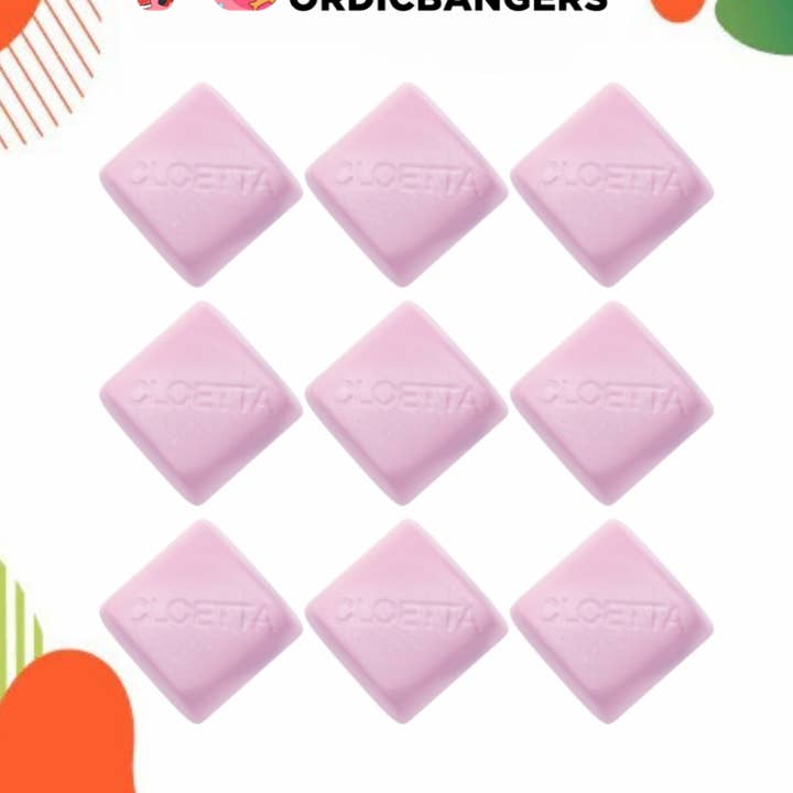 Zweeds Snoep - Cloetta - Suikerblokjes Aardbei voor wholesale door Nordicbangers - Swedish Candy Supply