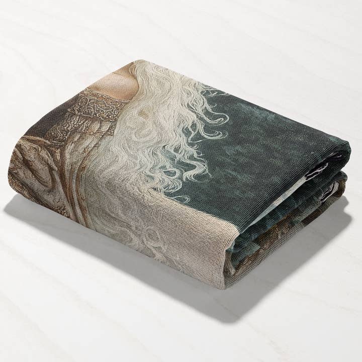 MagicMerchEmporium - Wholesale Throw Blanket - Elena Galathynius Havilliard Woven Throw Blanket2