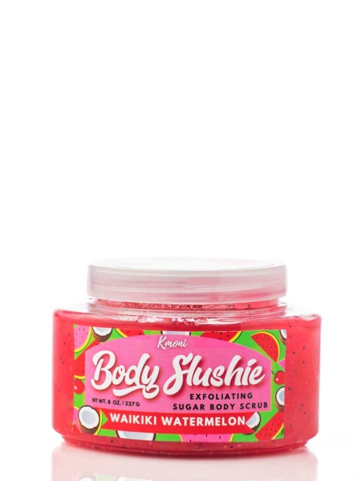 Waikiki Watermelon Body Slushie Sugar Scrub for wholesale by Kmoni Cosmetics