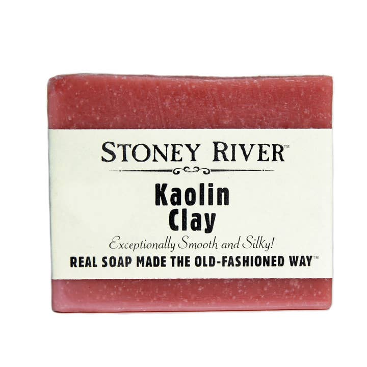Stoney River Soaps - Wholesale Bar Soap - Pink Kaolin Clay Soap Bar