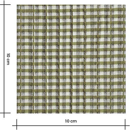 COUSETTE - Wholesale Fabric - Quilted Gingham Fabric - Kiwi Green6