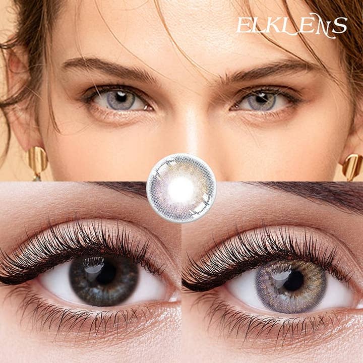 ELKLENS – wholesale Kontaktlinser – ELKLENS Bollycon Lila Färgade Kontaktlinser