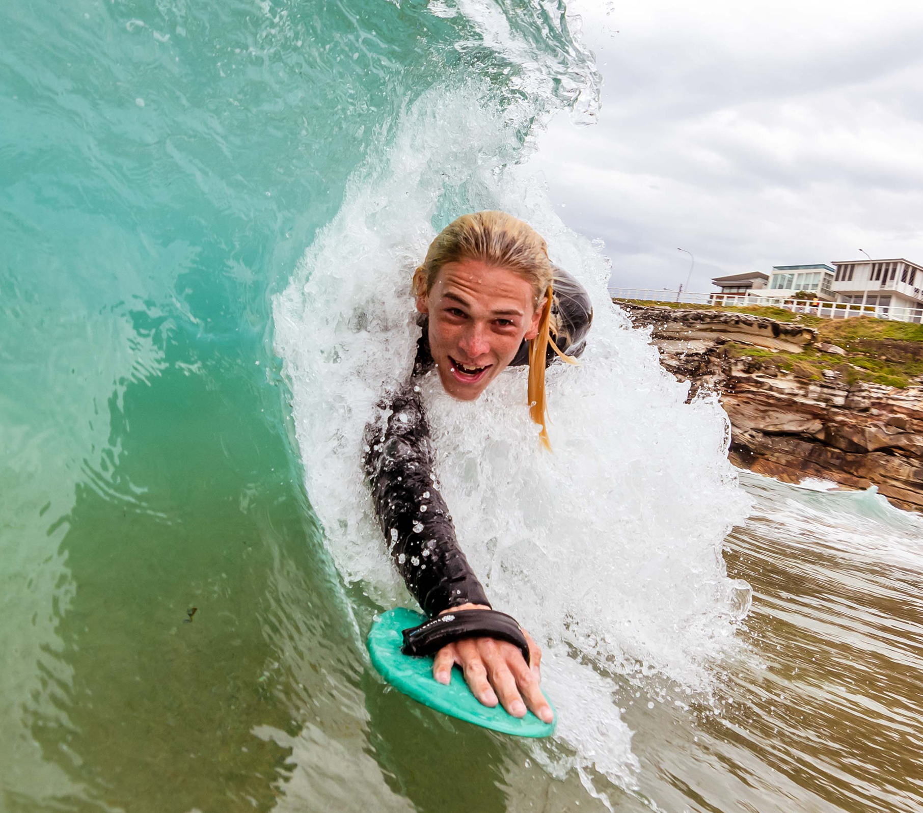 WAW Handplanes - Wholesale Beach Accessories - Body Surfing Handplane - Beach Accessory - AQUA GREEN8