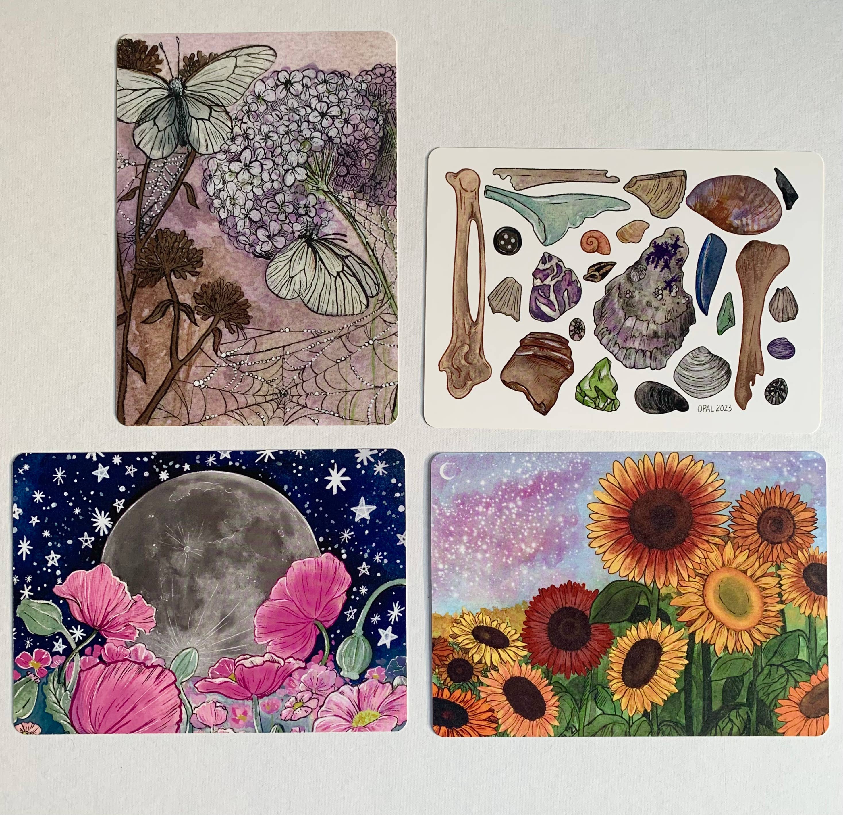 Opal's Art - Wholesale Postcard Set - Postcard Set of 41