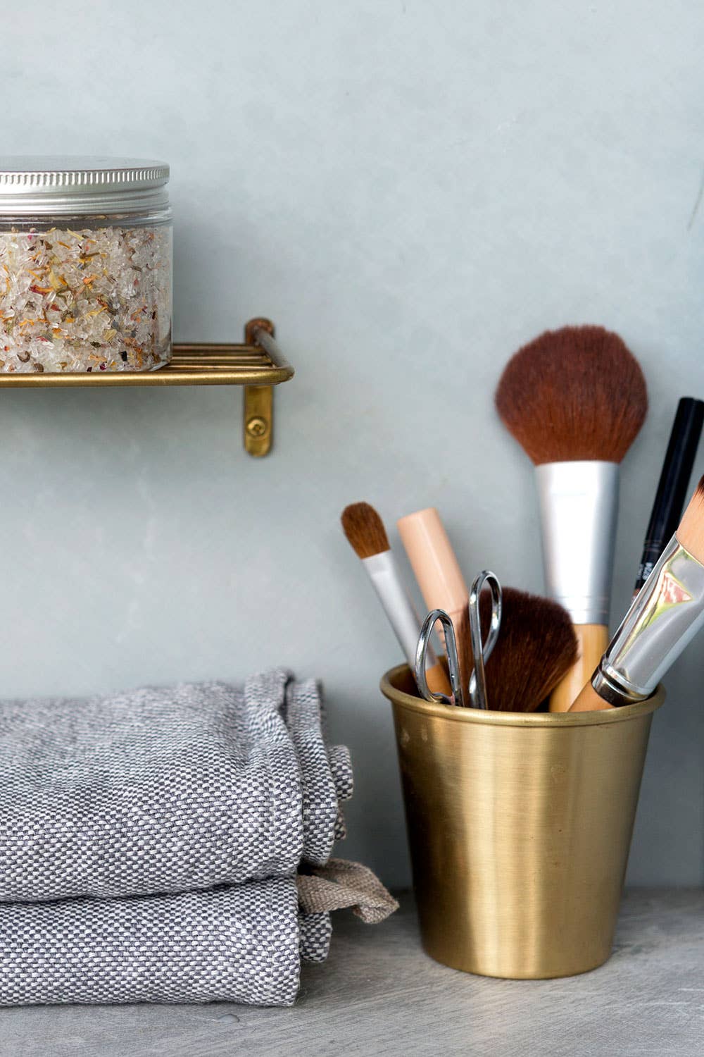 Fog Linen Work - Vendita all'ingrosso Ciotole/Piatti decorativi - Set da 2 bicchieri in ottone1