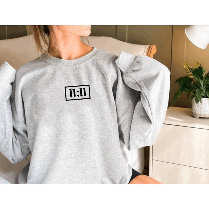 37 West Co – wholesale Sweatshirt med tryck - Dam – 11:11 ängel nummer tröja