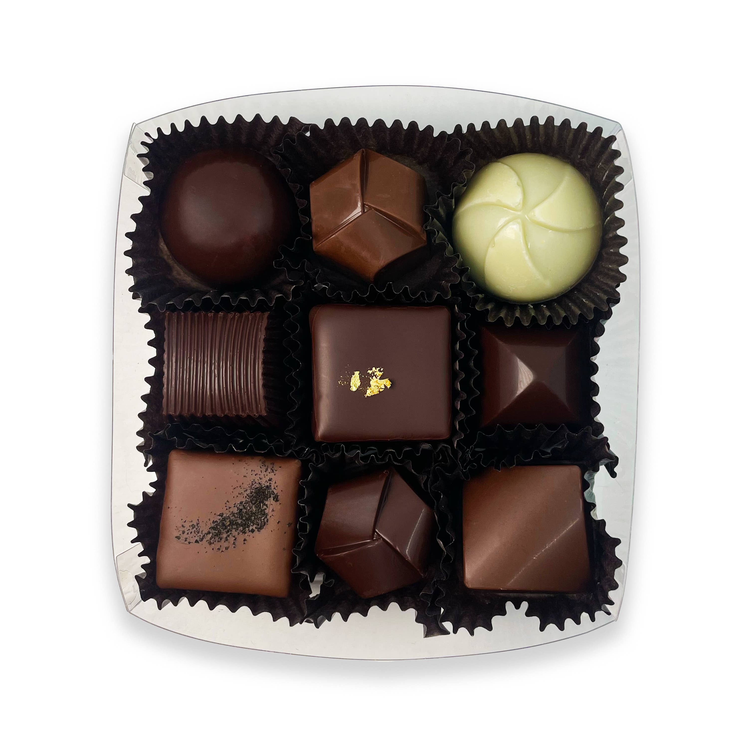 Valerie Confections - Wholesale Chocolate Box - 9pc Small Truffle Assortment1