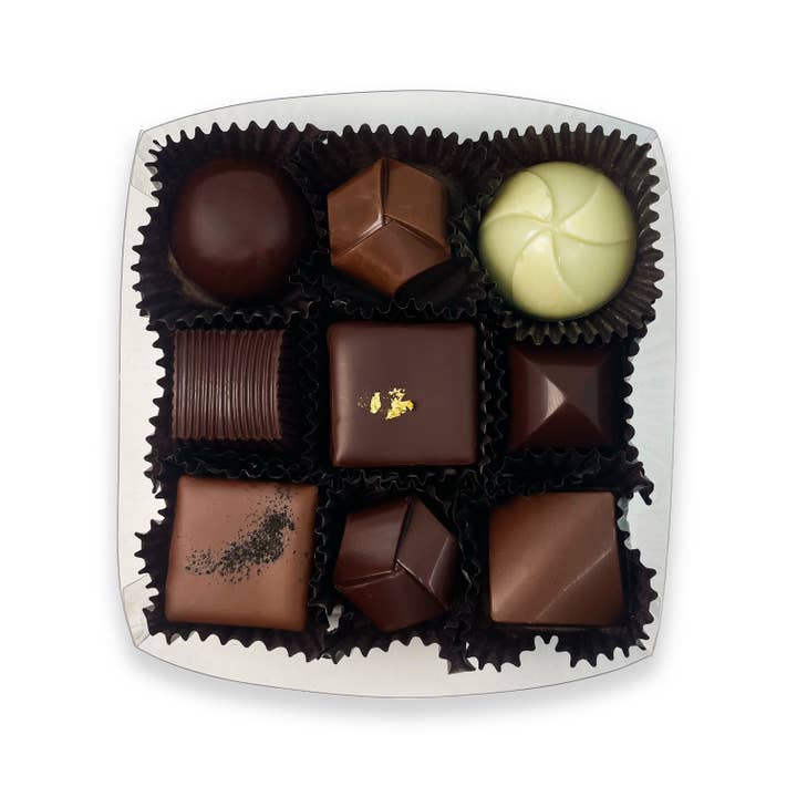 Valerie Confections - Wholesale Chocolate Box - 9pc Small Truffle Assortment1
