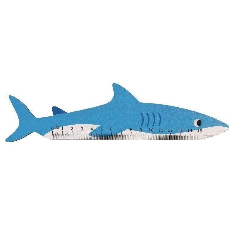 Rex B2B - UK – wholesale Ruler – Wooden Ruler - Shark1