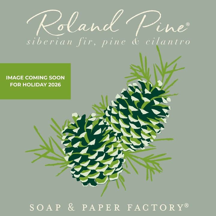 Roland Pine 6 oz Tin Candle & Matches Set *NEW* for wholesale by Soap & Paper Factory