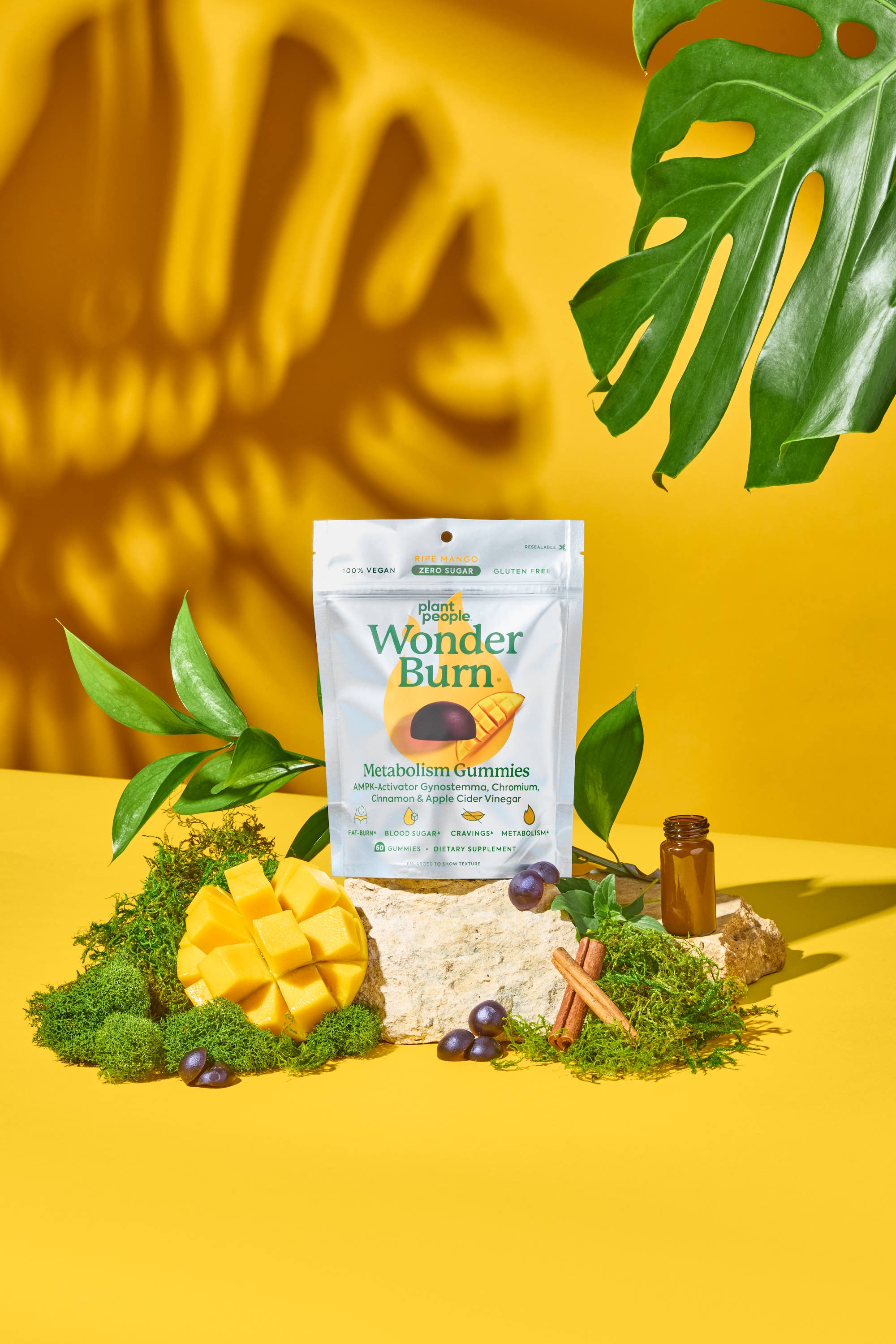 Plant People - Wholesale Oral Supplement/Vitamin - WonderBurn - Metabolism & Cravings Control Gummies2