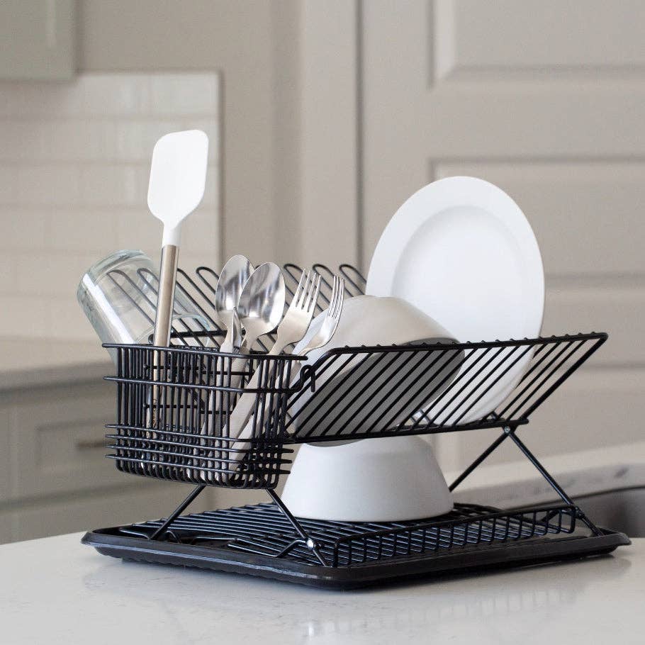 Better Houseware Corp. - Wholesale Dish Drying Mat/Rack - Jr. Folding Dish Rack4