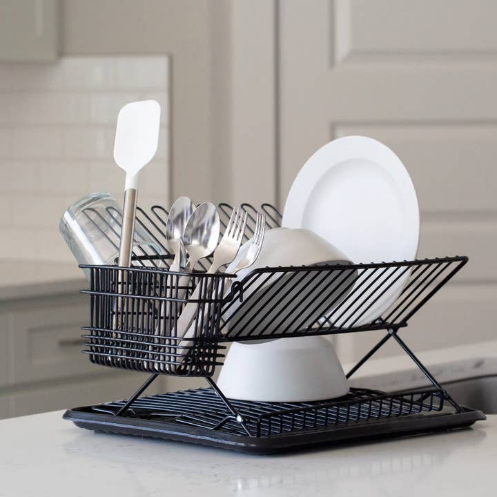 Better Houseware Corp. - Wholesale Dish Drying Mat/Rack - Jr. Folding Dish Rack4