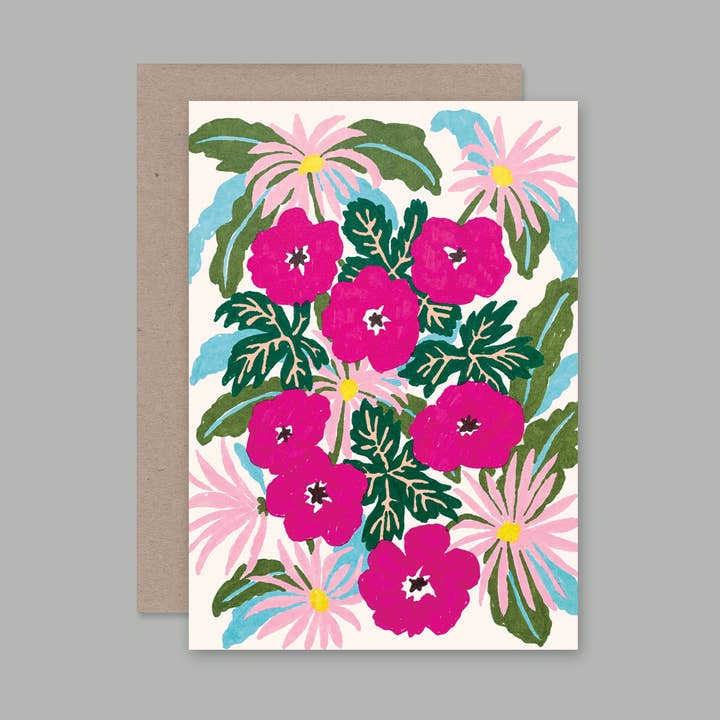 SUMMER MIX card for wholesale by AHD Paper Co