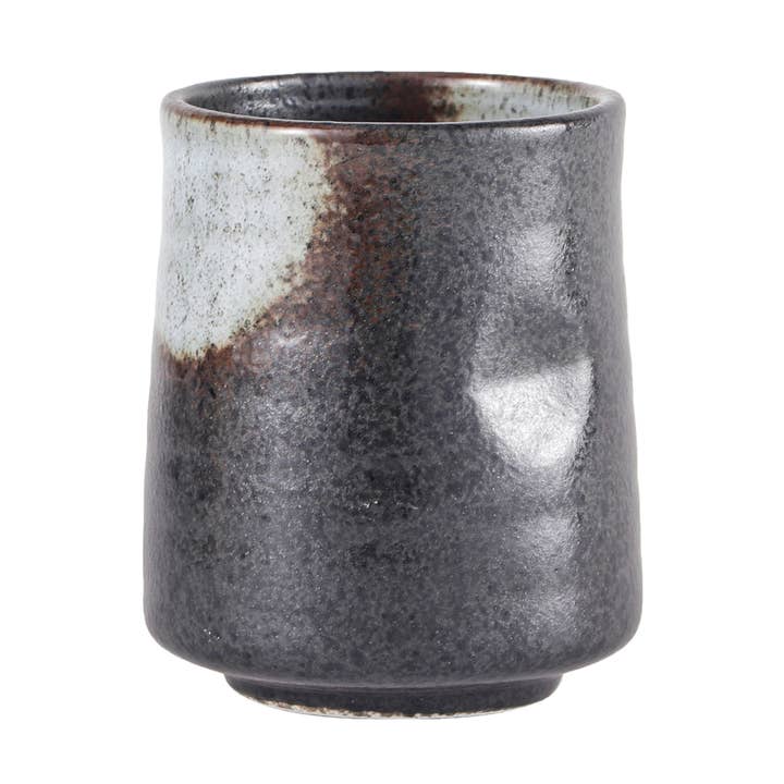 Yunomi Tea Cup Reactive Glaze 9 fl oz Hakumu Series (10/100) for wholesale by Urban Tokyo