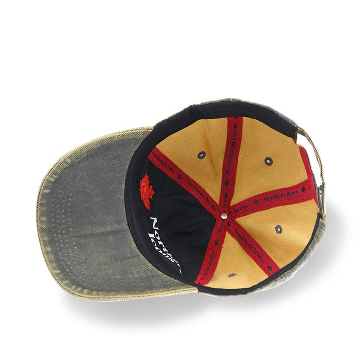 Northern Icons Canada - Wholesale Baseball cap – Unisex - New Brunswick Patch Logo Oilskin Solid Cap24