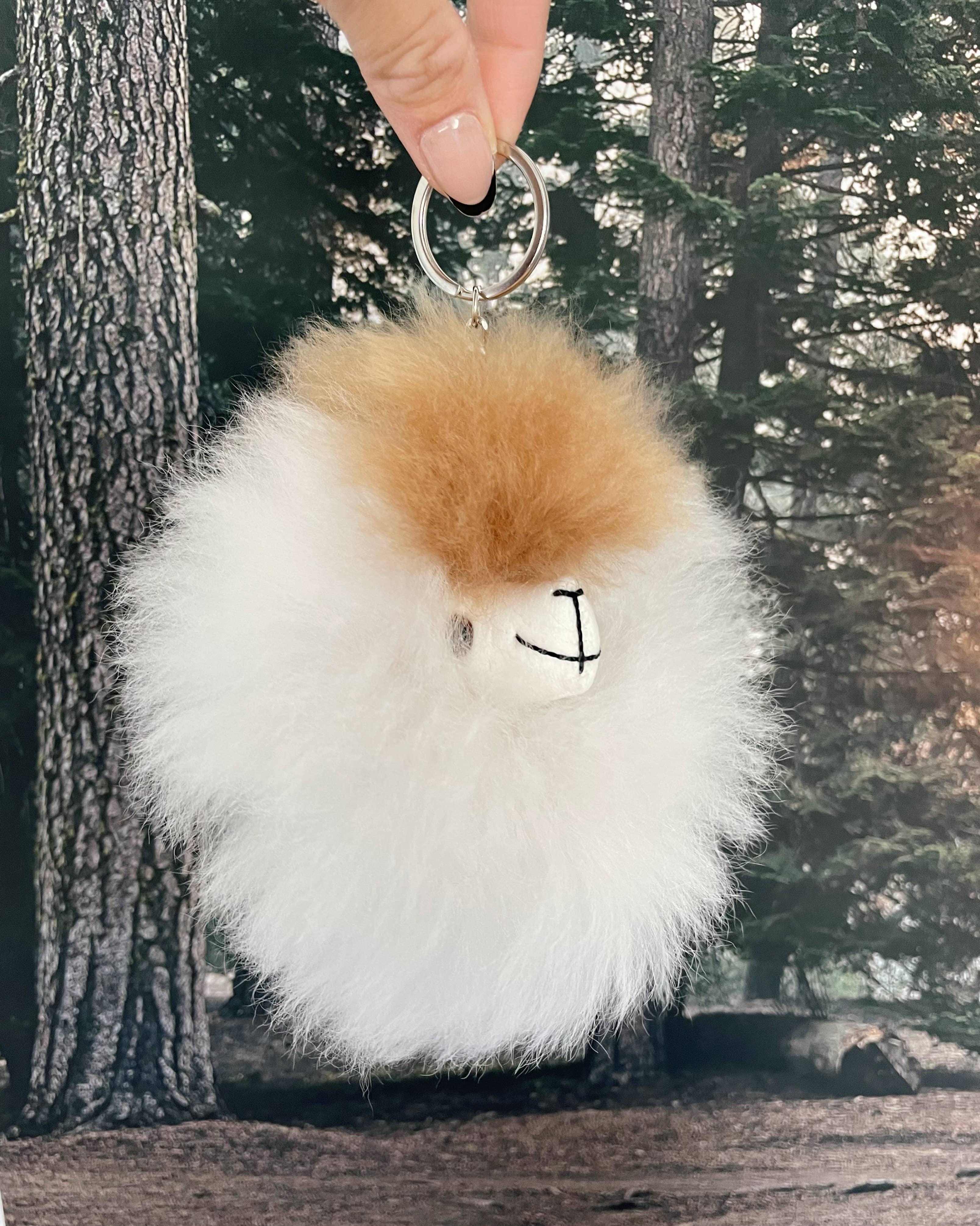 Circle Textile - Wholesale Keychain - Women's - Alpaca Head Keychain3