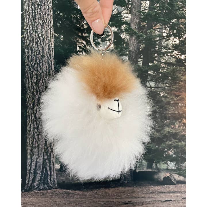 Circle Textile - Wholesale Keychain - Women's - Alpaca Head Keychain3