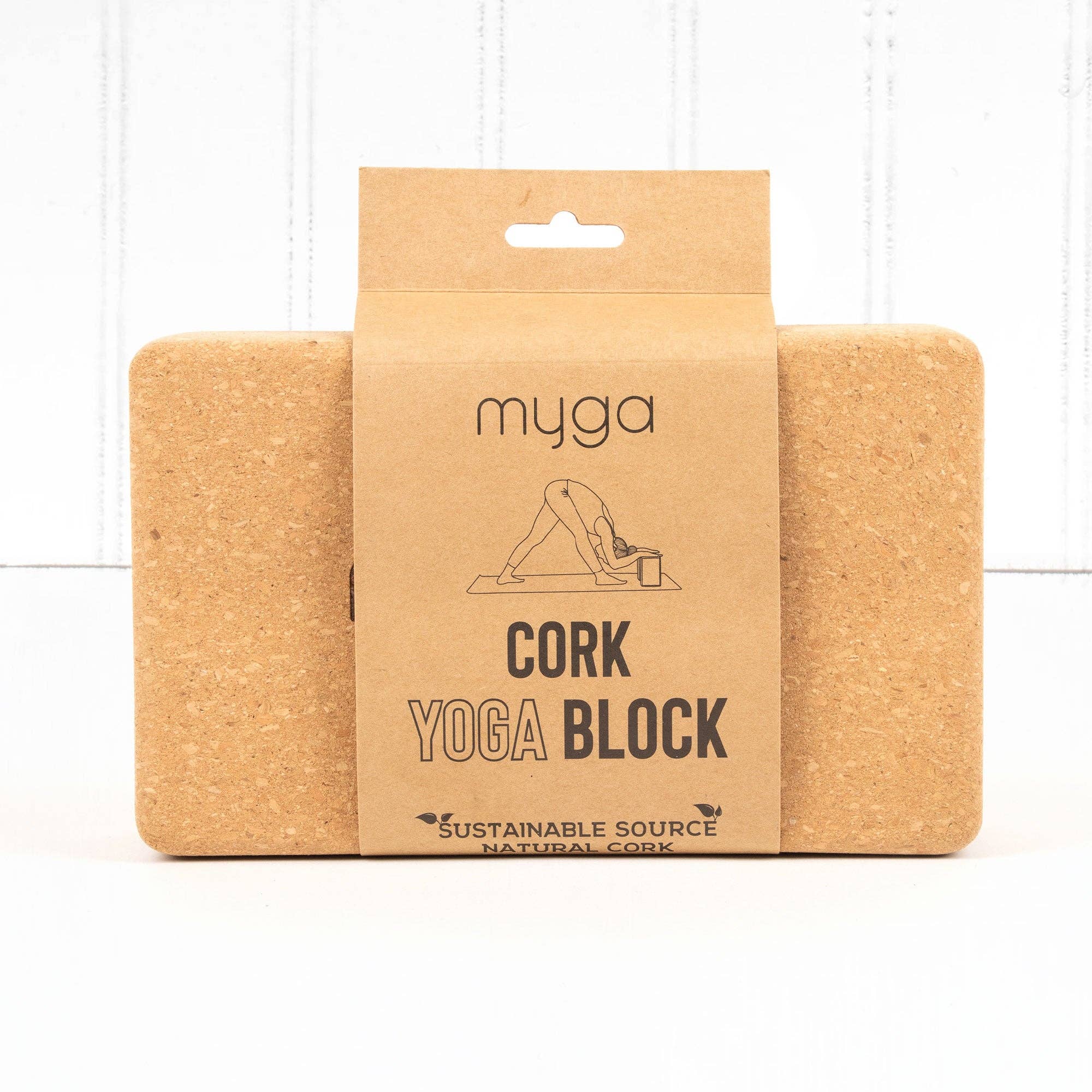 Myga Europe - Wholesale Yoga Block/Bolster - yoga block - cork0