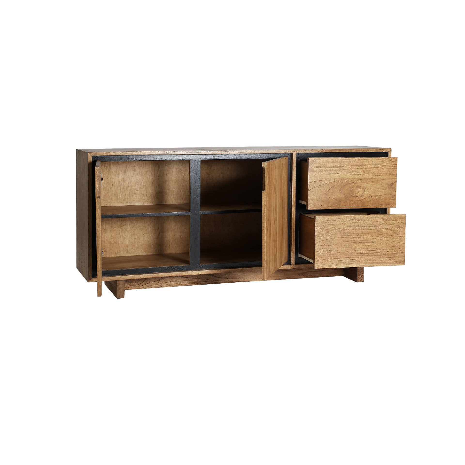 Kodu - Wholesale Sideboard - Mindi wood sideboard in light brown 170x40x752