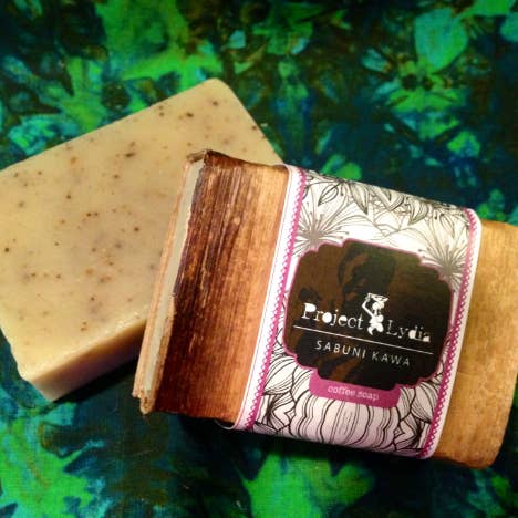 Project Lydia 4oz Luxury Bar Soap with Organic Shea Butter for wholesale by Project Lydia