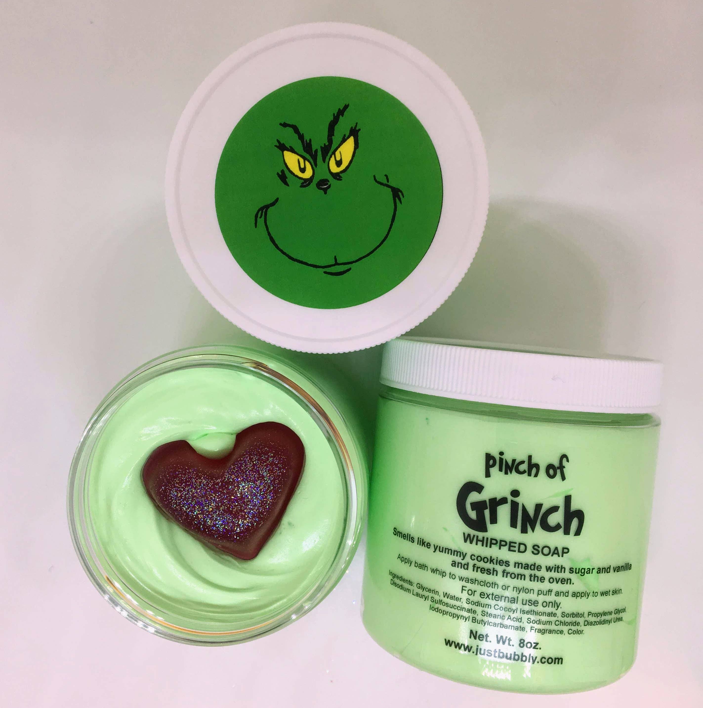 Just Bubbly - Wholesale Whipped Soap - Pinch of Grinch Whipped Soap **IN STOCK OCTOBER 15**2