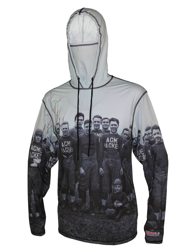 ACME Packers Lightweight Football Vintage Graphic Hoodie for wholesale by Cognito Brands, Inc.