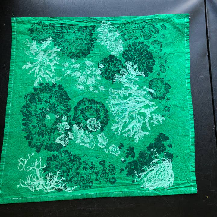 Lichen Tea Towel for wholesale by Solstice Handmade