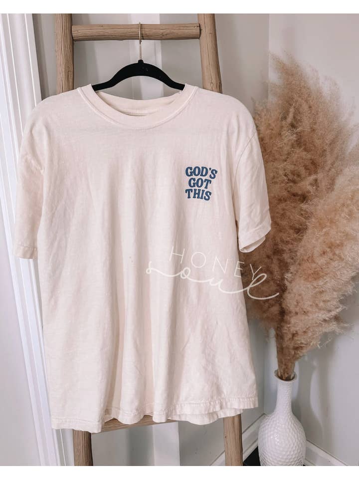 Honey Soul LLC - Wholesale Screen Printed T-Shirt - Women's - God’s Got This Graphic Tee | Screen Print4