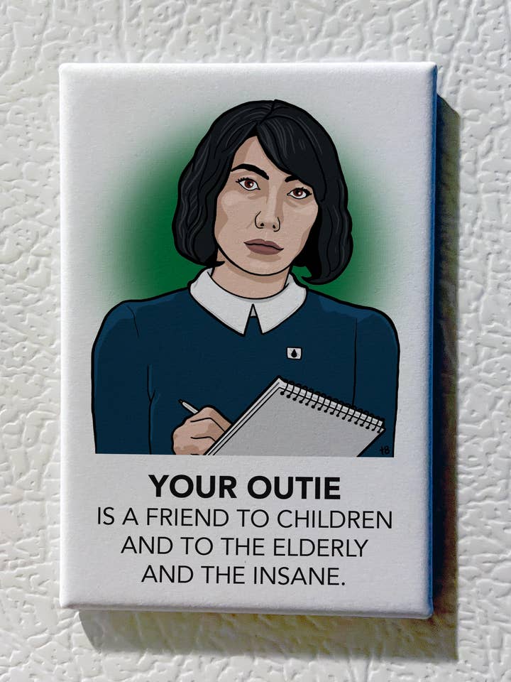 Souvenir Magnet - Severance - Miss Casey for wholesale by The Red Swan Shop