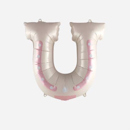 Pink Horseshoe Foil Balloon for wholesale by Partybarco