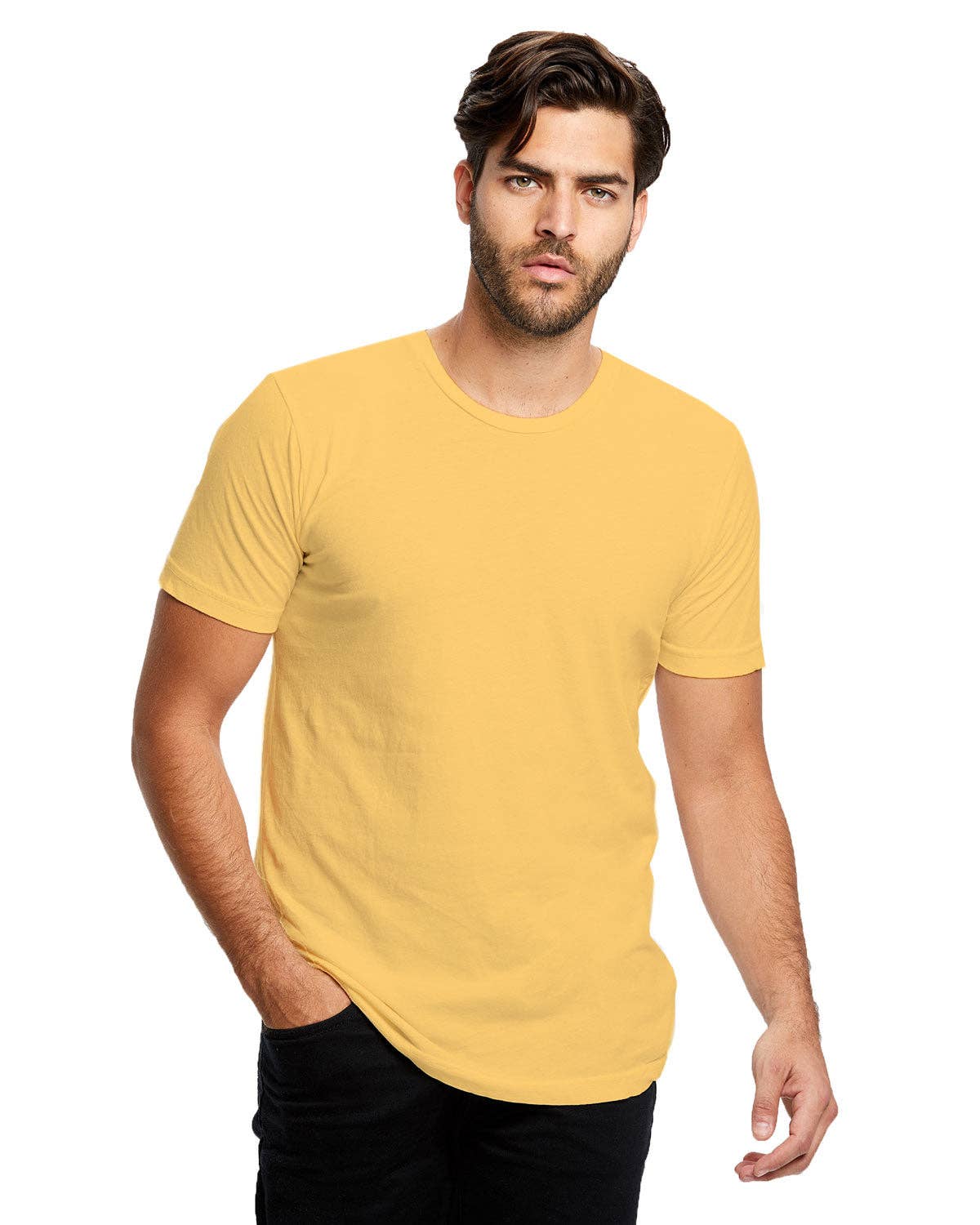 US Blanks - Wholesale T-Shirt - Unisex - Fine Jersey Crew Neck - Garment Dyed, 40 singles, 3.8 oz26