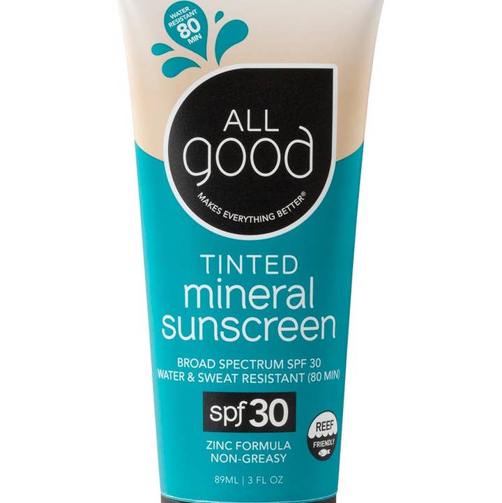 All Good Body Care - Wholesale Sunscreen - Tinted Mineral Sunscreen Lotion SPF 300