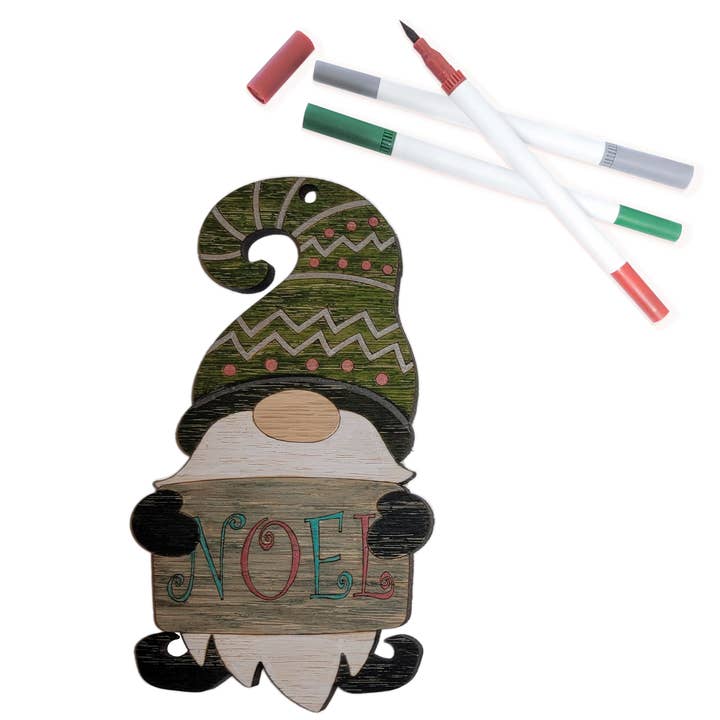 Kit de coloriage DIY - Lutins de Noël - NOËL pour la vente par A Dash of Kinship