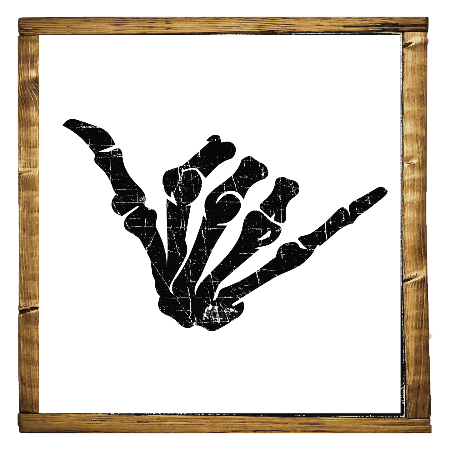 Southern Mesa Trading Co. - Wholesale Sign - Skeleton Hang Loose Sign0