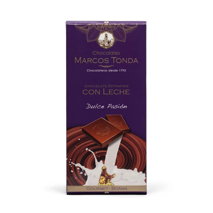 Chocolates Marcos Tonda - Wholesale Chocolate bar - Boama Gourmet Milk Chocolate 125g0