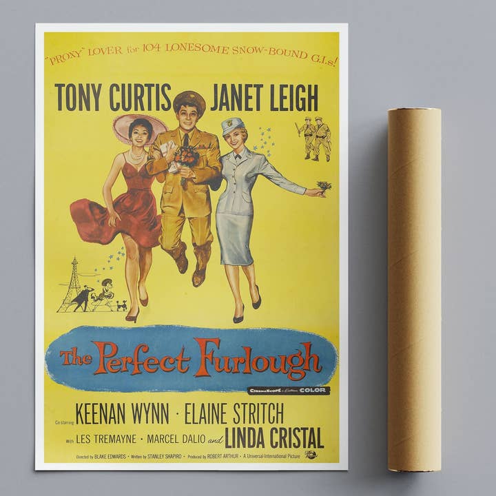 Gallery Print and Art – Engroshandel Kunsttryk – Vintage filmprint Den perfekte ferie0