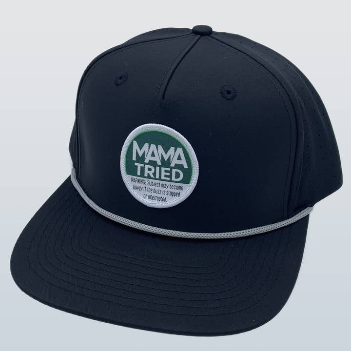 Mama Tried Zyn 5Perf Noir pour la vente par Riverbed Threads