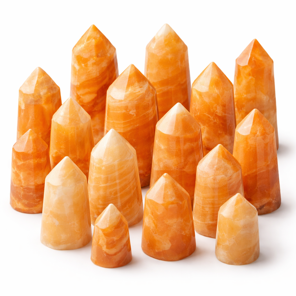 Kreateur Miami - Wholesale Spiritual Stone/Crystal -  Mixed Crystal Towers & Points 20KG Lot – No Size Selection3