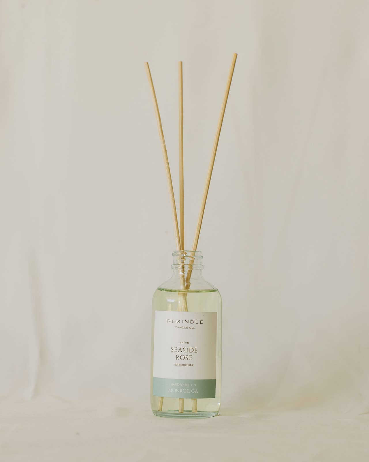 Rekindle Candle Co - Wholesale Reed Diffuser - Seaside Rose Reed Diffuser1