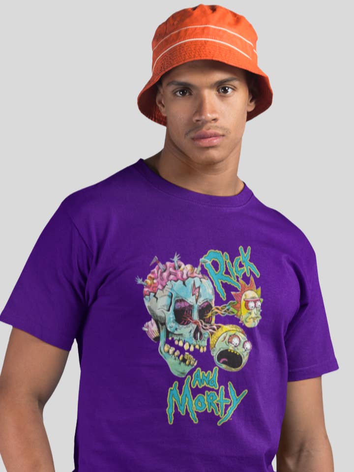 Violet Maglietta Rick and Morty - Teschio in vendita all'ingrosso su Faire