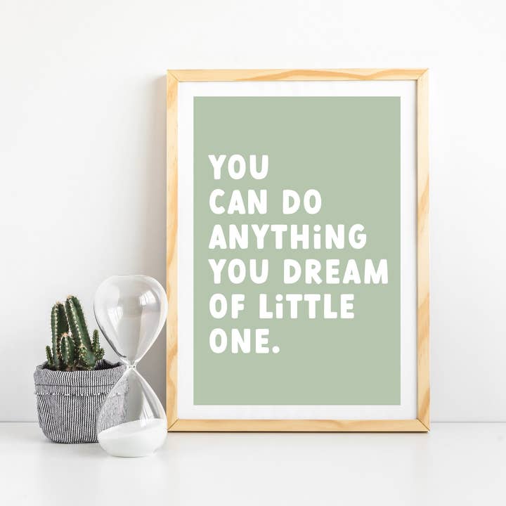 Word Up Creative - Wholesale Art Print - Kids & Baby - Kids Positivity Print5