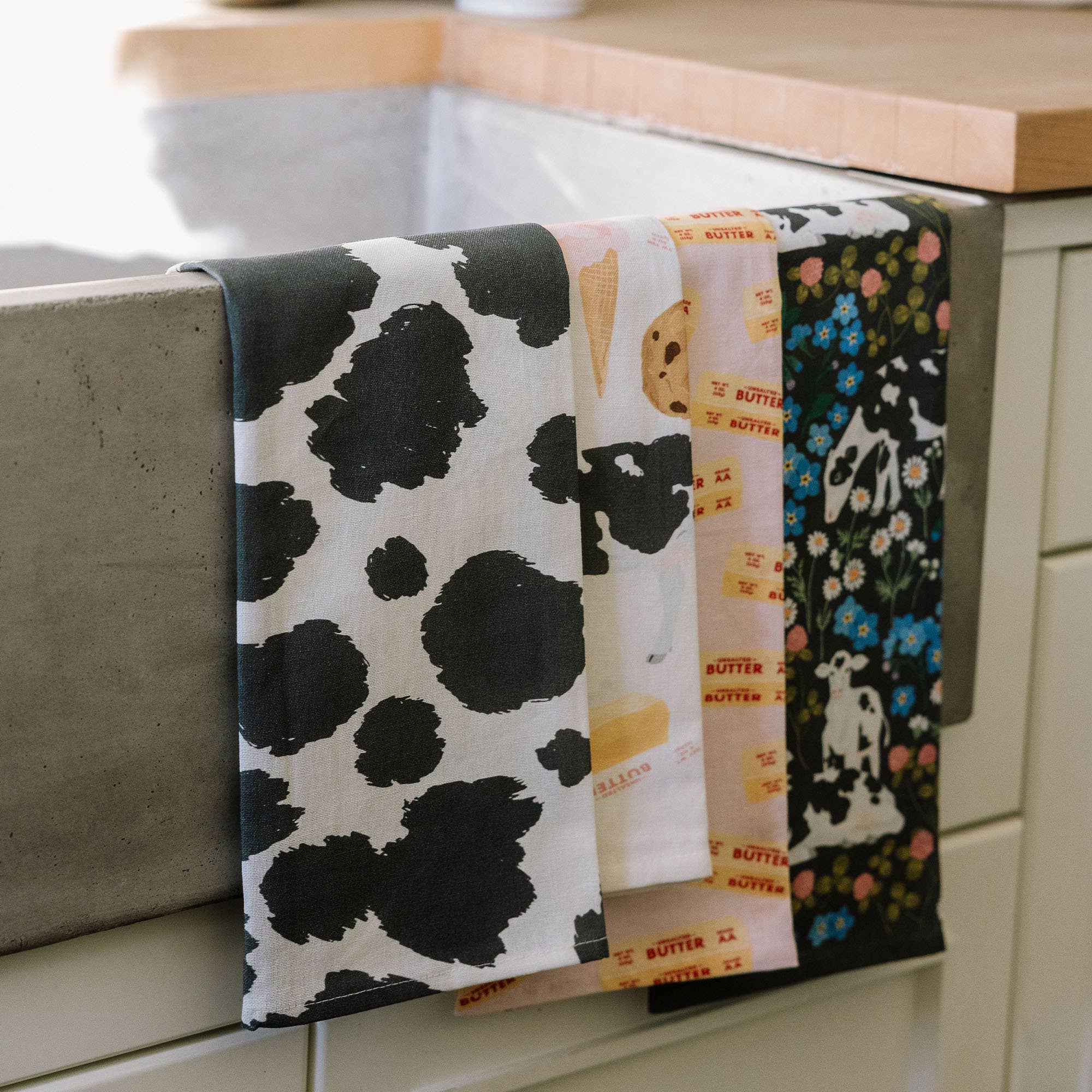 Paper Farm Press - Wholesale Tea Towel - Butter Tea Towel2